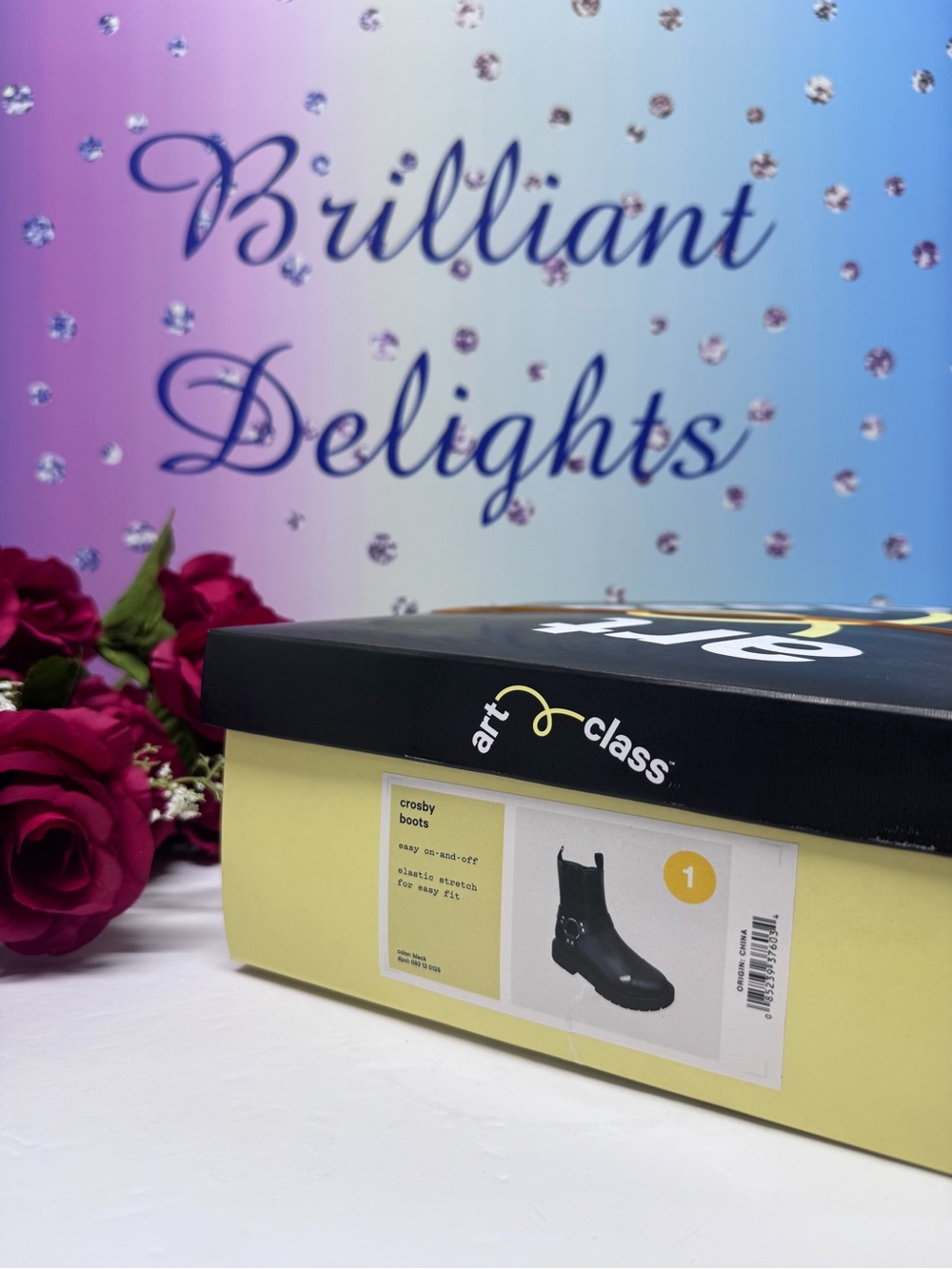 🖤NIB GIRLS ADORABLE MOTO BOOTS - Picture 8 of 8